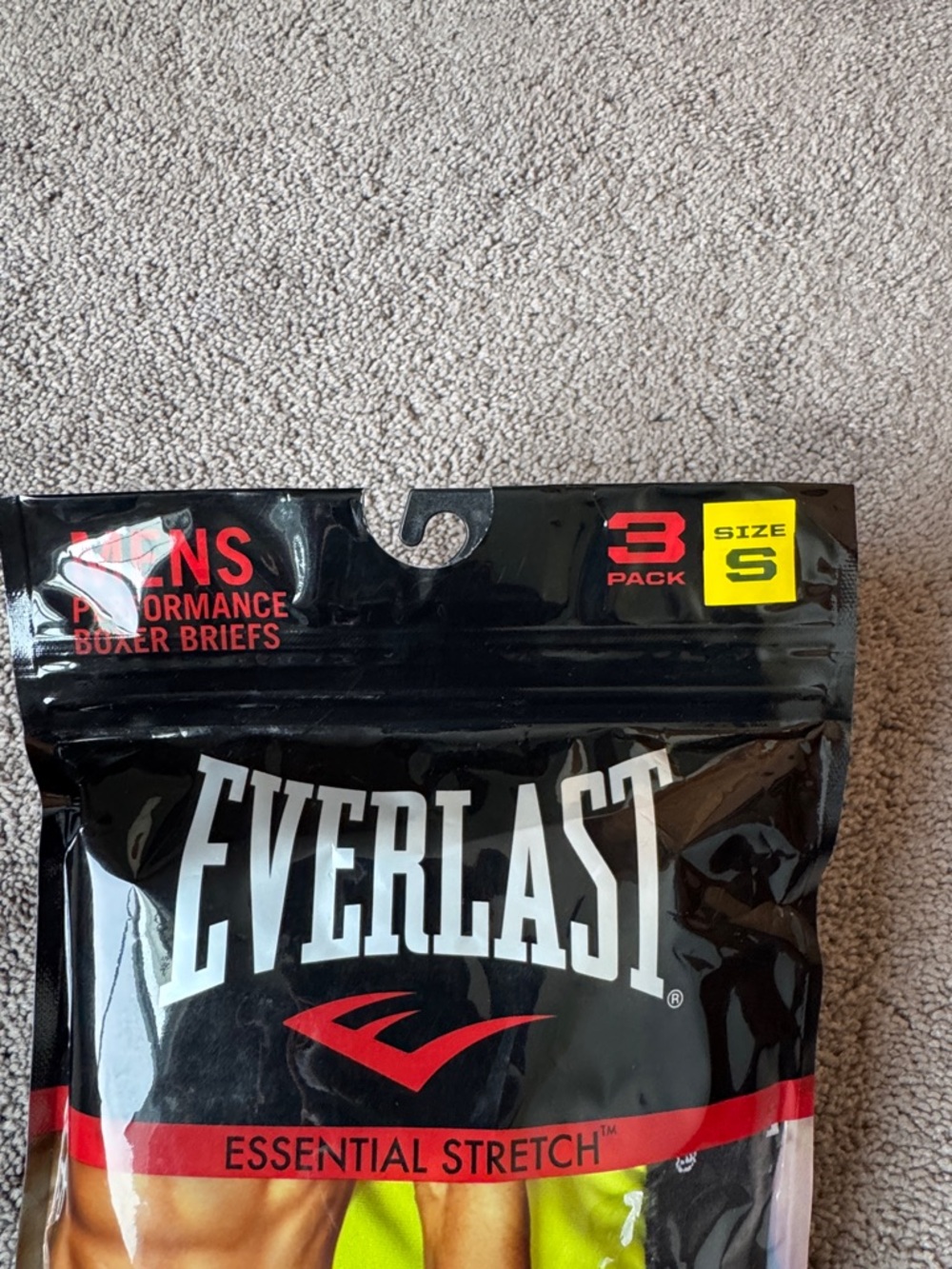Everlast Men’s Boxer Briefs 3 Pack SIZE S Performance Breathable Stretch NWT - Picture 3 of 5